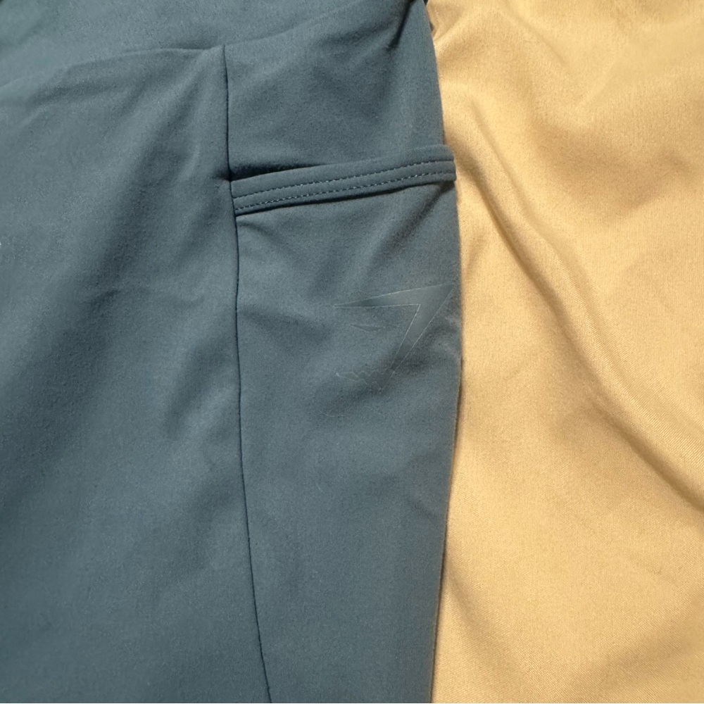 Gymshark Sculpt High Waited Leggings light blue Size Medium